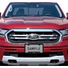 Ford 3D Badge Logo Black ABS Plastic License Plate Frame
