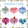 6 Pcs Flower Hair Clip Orchid Hairpin Headdress Bohemia Hawaiian