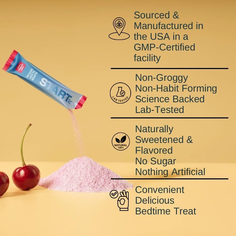 Super Sleep Serum, Tart Cherry Twist, 20 Stick Packs, Natural