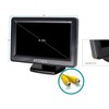 Backup Camera and Monitor System, License Plate Rear View Camera