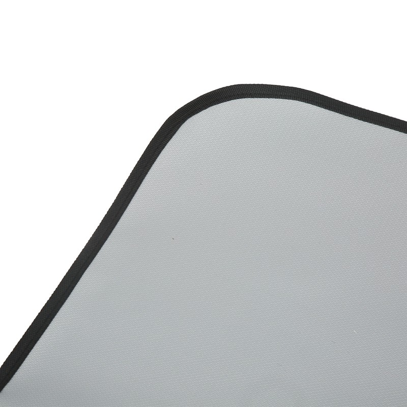 Picnic Fire Blanket Silicone Coated Glass Fiber Grey Filleted Corner