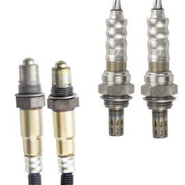 higherbro 4PCS Oxygen Sensor 1 & 2 for 2011 2012 2013 2014 Ford F-150 5.0L/6.2L Upstream + Downstream