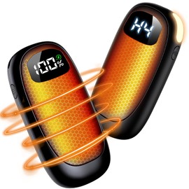 Hand Warmers Rechargeable,Hand Warmers 2 Pack-14000mAh Electric Hand warmer with LED Display,20 Hours Warmth 4 Levels Heat Up to 131℉,Portable Reusable Pocket heater for Raynauds,Hunting,Camping,Golf