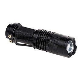 Portwest High Powered Pocket Torch, Color:Aluminium, Size:One Size, PA68BKR