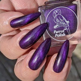 Parrot Polish Apache Princess Magnetic Nail Polish - Purple