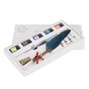 Calligraphy Pen Set Glass Ink Feather Fountain Pen with Replaceable