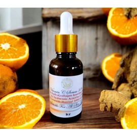 Vitamin C 30% Powerful Serum, Turmeric, Ceramide, matrixyl 3000, B3 1oz