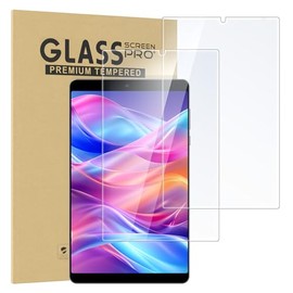 Topsand Screen Protector for 8-inch Android Tablet, High Definition, Anti-Scratch, 2-Pack