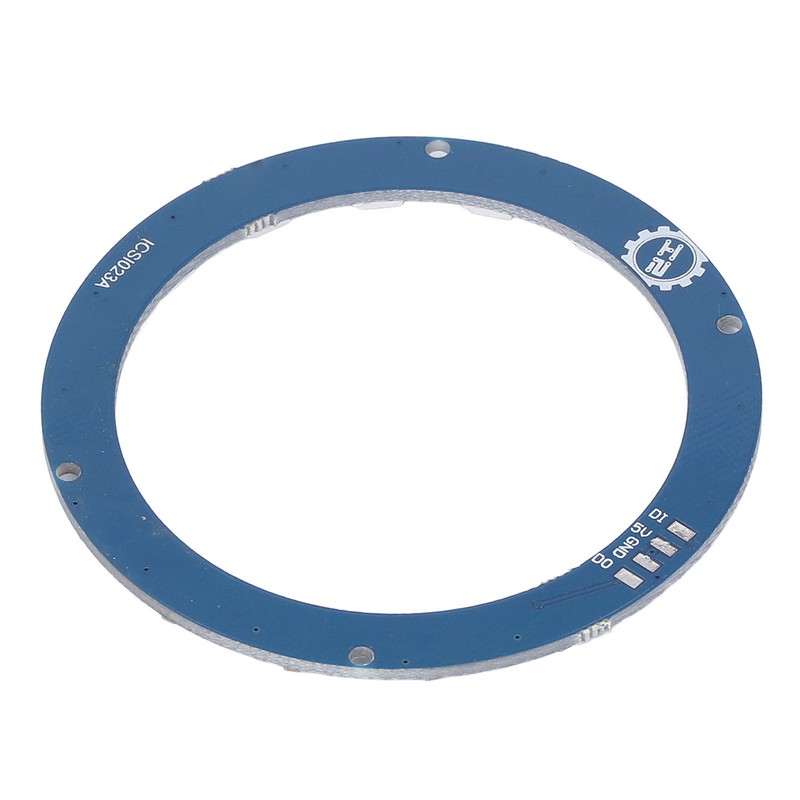 2Pcs RGB LED Ring 16 Bit Intelligent Full Color Highlight