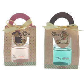 Shower Gel Strawberry and Cotton Candy 2 x 100 ml in Gift Box