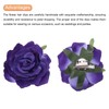 MECCANIXITY 5 Pcs Rose Flower Hair Clips 4 Inch Flower