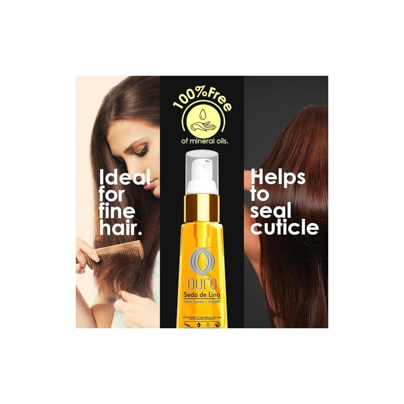 Ouro Seda de Lino 65 ml.
