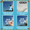 hllonn 260 PCS Christmas Window Clings Stickers, Christmas Window Decorations