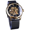 FORSINING Steampunk Watches for Men Hand Wind Watches Retro Design
