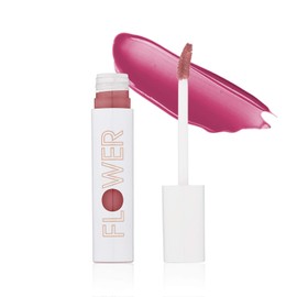 FLOWER BEAUTY Bitten Lip Stain | Vivid Long Lasting Water-based Lips Tint | High Color Moisture Marker | Cruelty-Free Make Up | (Play)