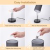 Aigostar Bedside Lamp with 2 USB Charging Ports, E27 Table
