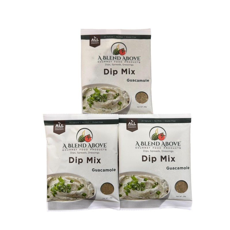 A Blend Above Guacamole Dip Mix Mixed Seasonings Packet, 1
