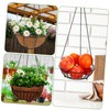 Generic 5Pcs Durable Hanging Chains for Flower Pots Iron Pot