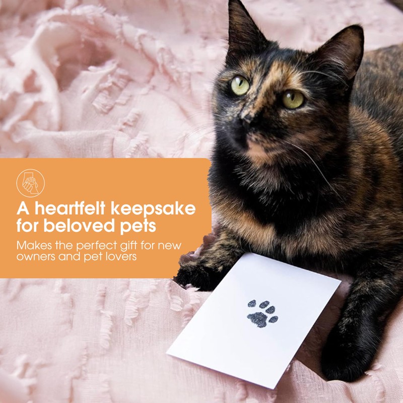 Pearhead Paw Print Clean Touch Ink Pad Kit for Dogs