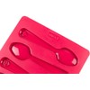 Lurch "Flexiform Teaspoon, Red, 8-Piece