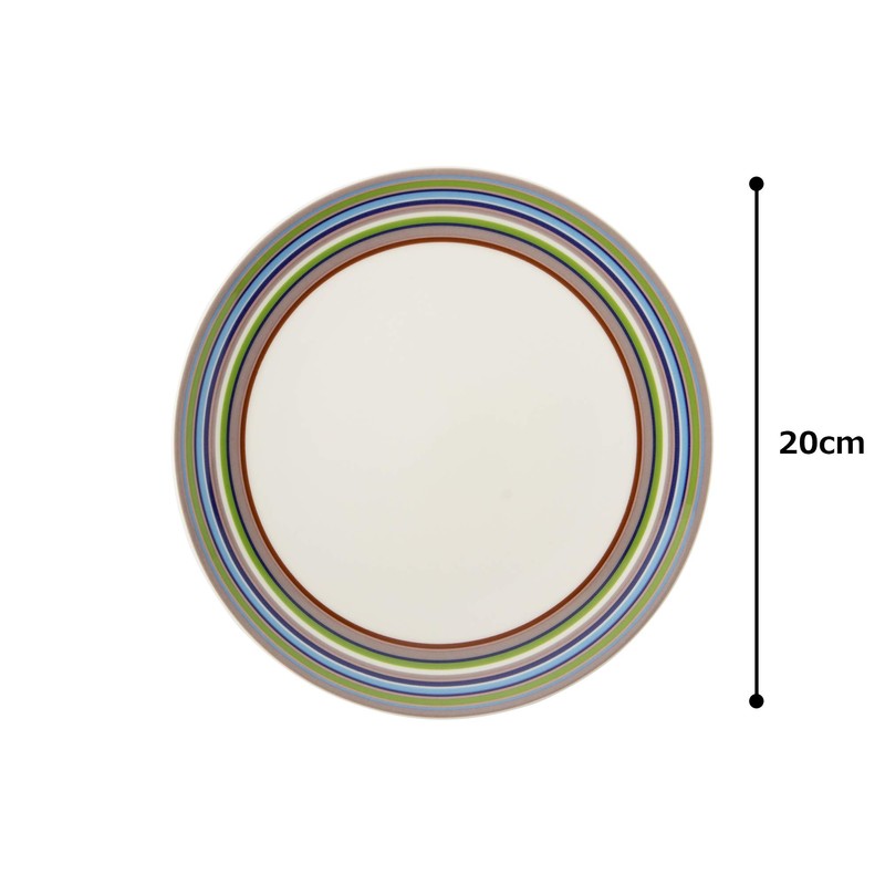 Iittala Origo Dessert Plate Set, beige, Standard