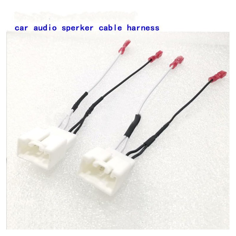 MACHSWON 2pcs Car Speaker Connector Wire Harness Adapter Connector for