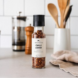 Silk Route Spice Company Refillable Glass Mill Chilli Lovers 94 g