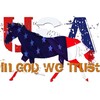 CafePress in God We Trust Rectangle Car Bumper Magnet