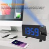 Clock Multifuctional Projection FM Radio Alarm Clock With USB Charging