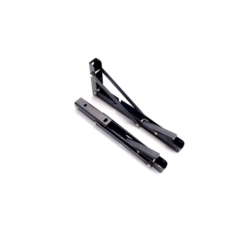 AMBOJIE Folding Shelf Brackets - 12 Inch 2 Pcs Heavy
