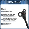 INFINAUTO ABS Raddrehzahlsensor Vorne Links Rechts ABS Sensor Antiblockiersystem Sensor