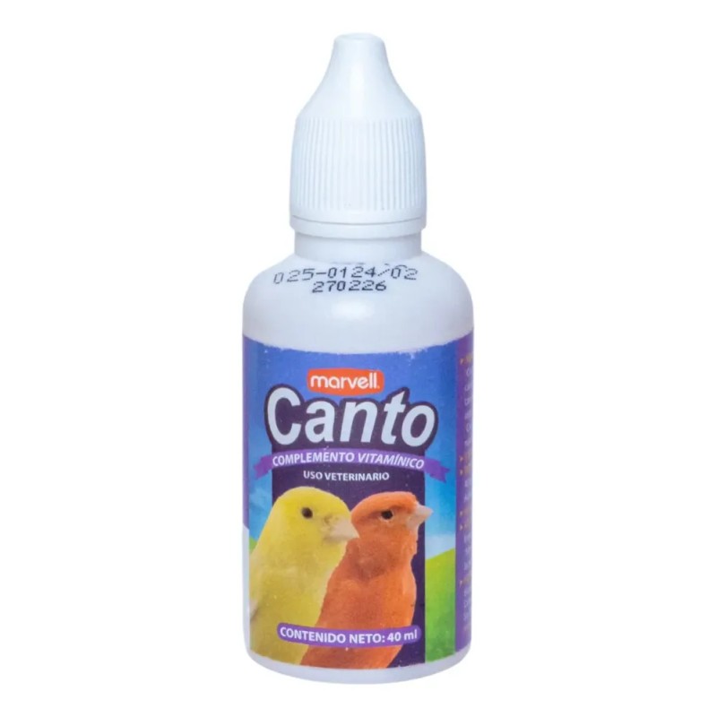 Vitamina Ninfa Canario Clarin Para Canto Silvestre Y Ornato