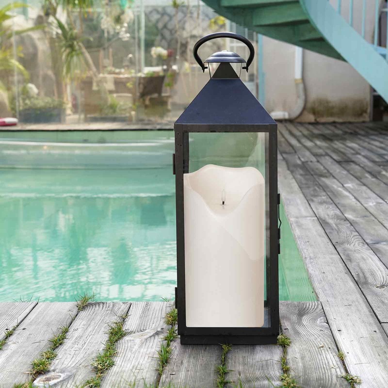 Homemory 6" x 12" Extra Large Outdoor Waterproof Candle with