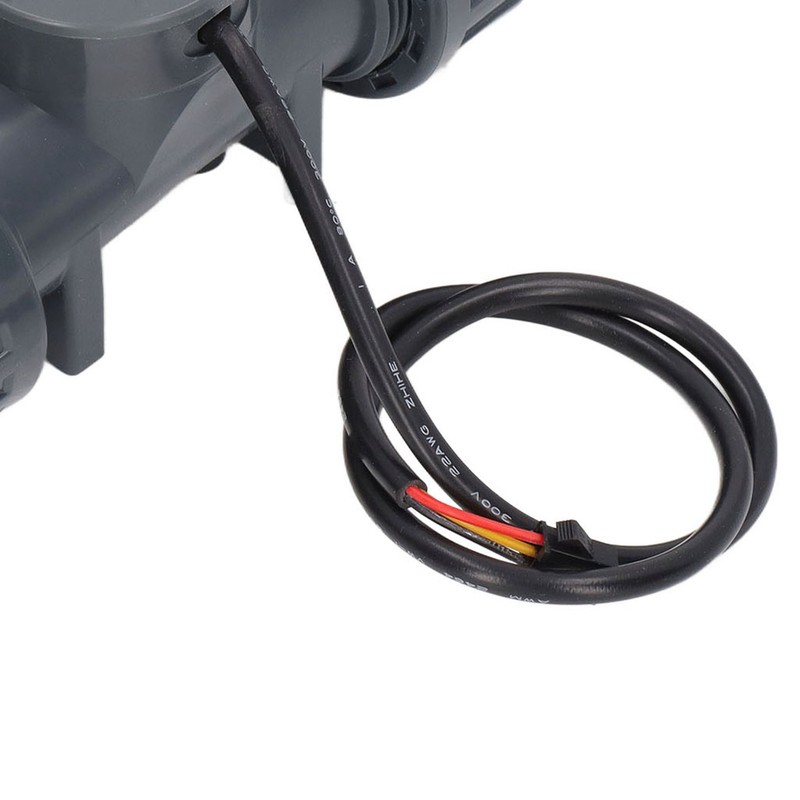 Flowmeter Water Flow Sensor Fluid Meter Counter Switch Acid Alkali