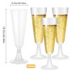 WZHHDM Plastic Champagne Glasses, Pack of 30 Plastic Champagne Glasses,