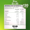 Vitaminas Zinc Complejo B 120 Caps 250mg C/u Natural 5h8