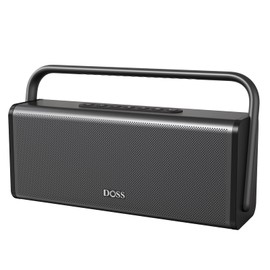 DOSS SoundBox XL Pro Bluetooth Speaker with 50W Powerful Stereo Sound, Extra Bass,16H Playtime, Bluetooth 5.3, Wireless Stereo Pairing, Portable Speaker for Bedroom, Office, Backyard, Garden, Hiking