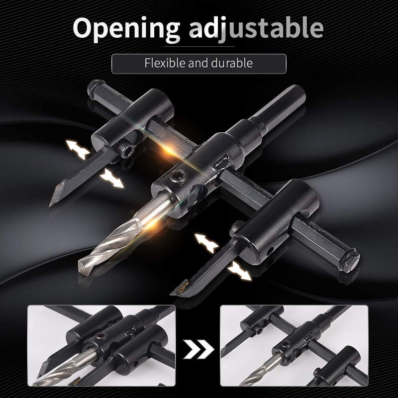 ZOYUBS Free Cone Carbide Free Cone for Charging Drills, Circular