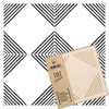 NAKLEO Maior Tile Stencil for Painting, 20 x 20 cm,