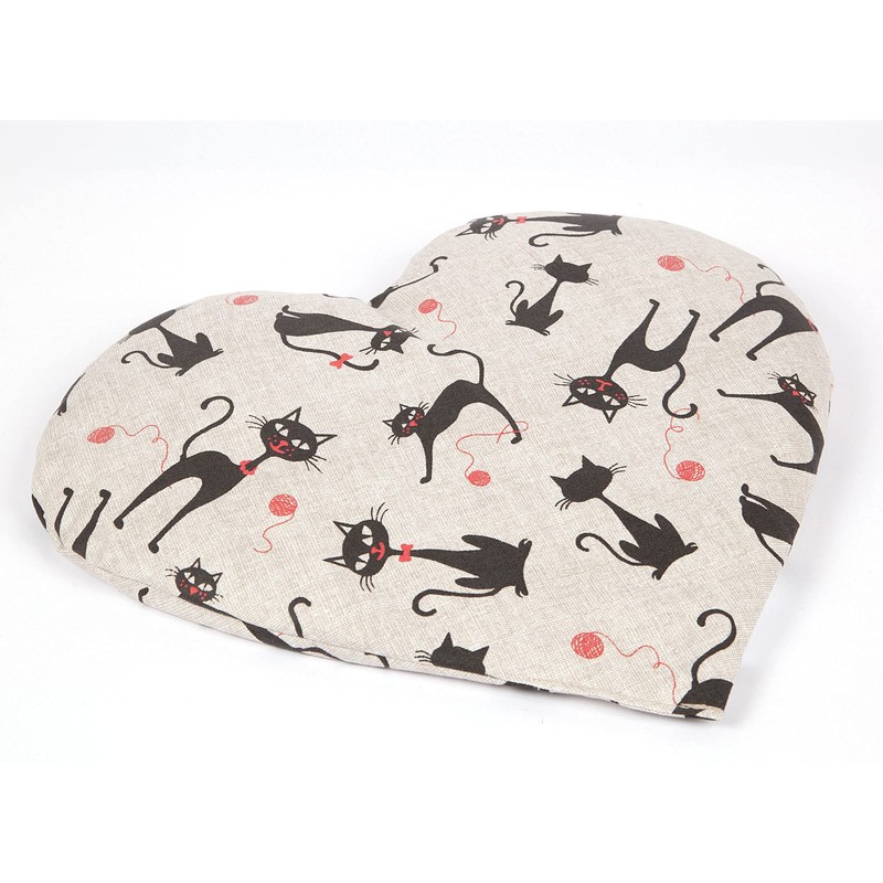 Cherry Stone Cushion Heart Approx. 30 x 25 cm –