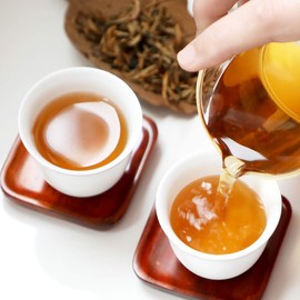 Tea Leaf Yunnan Gold Bud Black Tea Premium 1.1 oz (30 g) (5 g x 6p) Yunnan Black Tea Chinese Black Tea