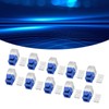 50PCS RJ45 Cat5e Unshielded Network Module 180 Degree Punch Free
