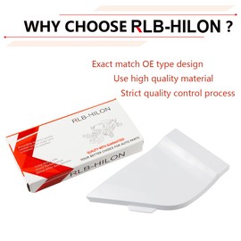 RLB-HILON White Fuel Tank Filler Access Door Compatible with Ford Transit 150 250 350 350HD 2015 2016 2017 2018 2019 Year, for Driver Side Door, for CK4Z-61405A26-B