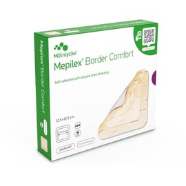 Mepilex Border Comfort 12.5x12.5cm |10 Dressings in A Box |
