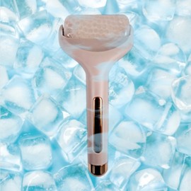 Face Cooler Ice Face Cooling Roller Massager Pink