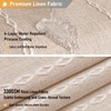 BTTN Extra Long Shower Curtain - 72x84 Long Boho Chic