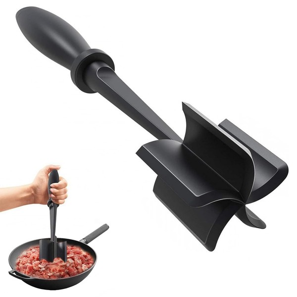 Meat Chopper, Mince Masher Meat Masher Tool Versatile Ground Meat