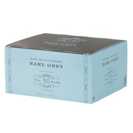 Harney & Sons Earl Grey Tea - 50 Individually Wrapped Tea Bags - Black Tea with Bergamot