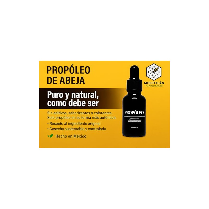 Propóleo Puro – Extracto Natural en Gotas 30 ml |