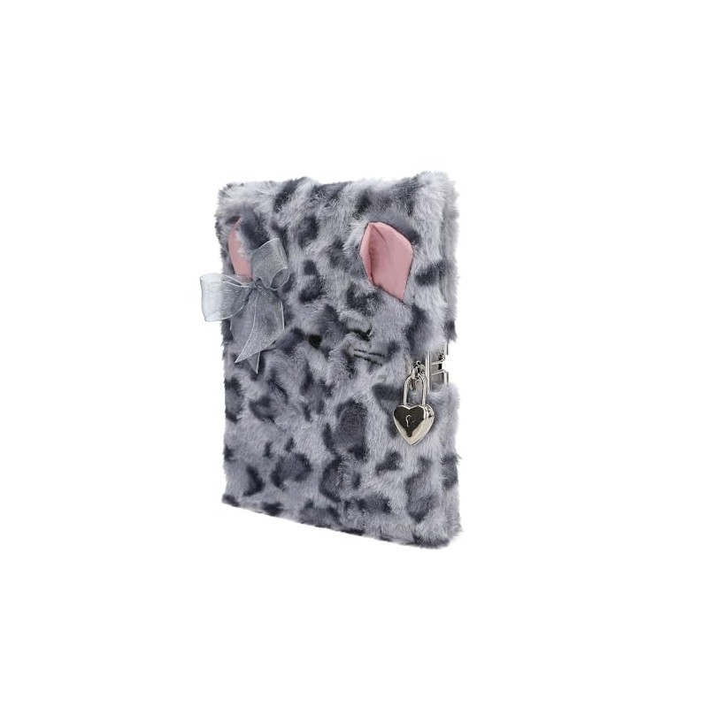 Depesche TOPModel Cosy Cat 13356 Diary with Lock, Journal with